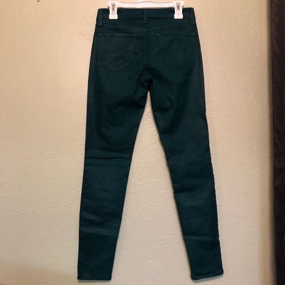 J Brand Indigo Green Wax Jeans - Picture 3 of 8